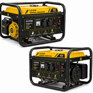 3 KVA güçlü ve ekonomik jeneratör. Ev ve iş yerleri için ideal. Türkiye geneli hızlı teslimat ve uygun fiyat.